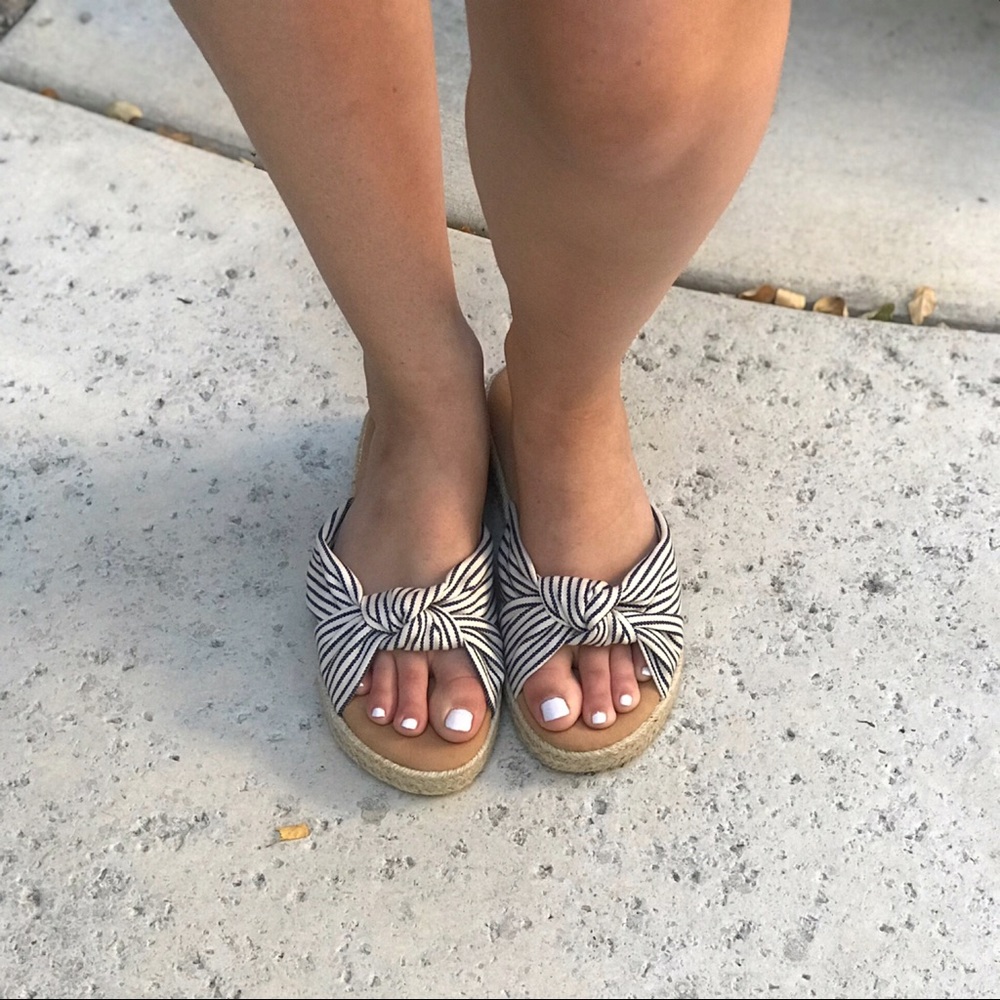 CLEARANCE-FIRM‼️5🌟 Espadrille Slides - Picture 3 of 7